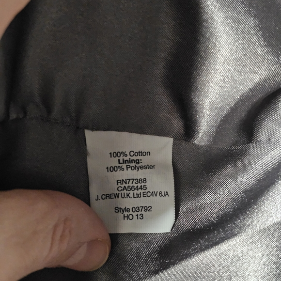 J. Crew Schoolboy Velvet Blazer Brown/Gray Color - Women's Size 4 - Picture 8 of 11